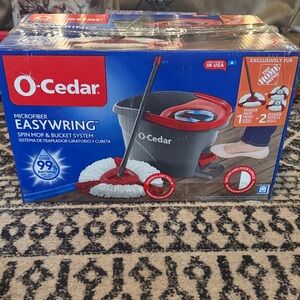O-Cedar EasyWring Spin Mop & Bucket System